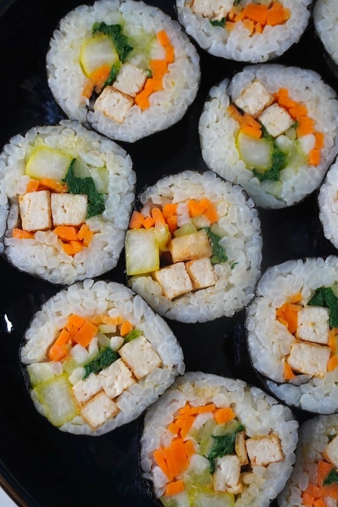 Vegetable Kimbap Recipe (Gimbap)