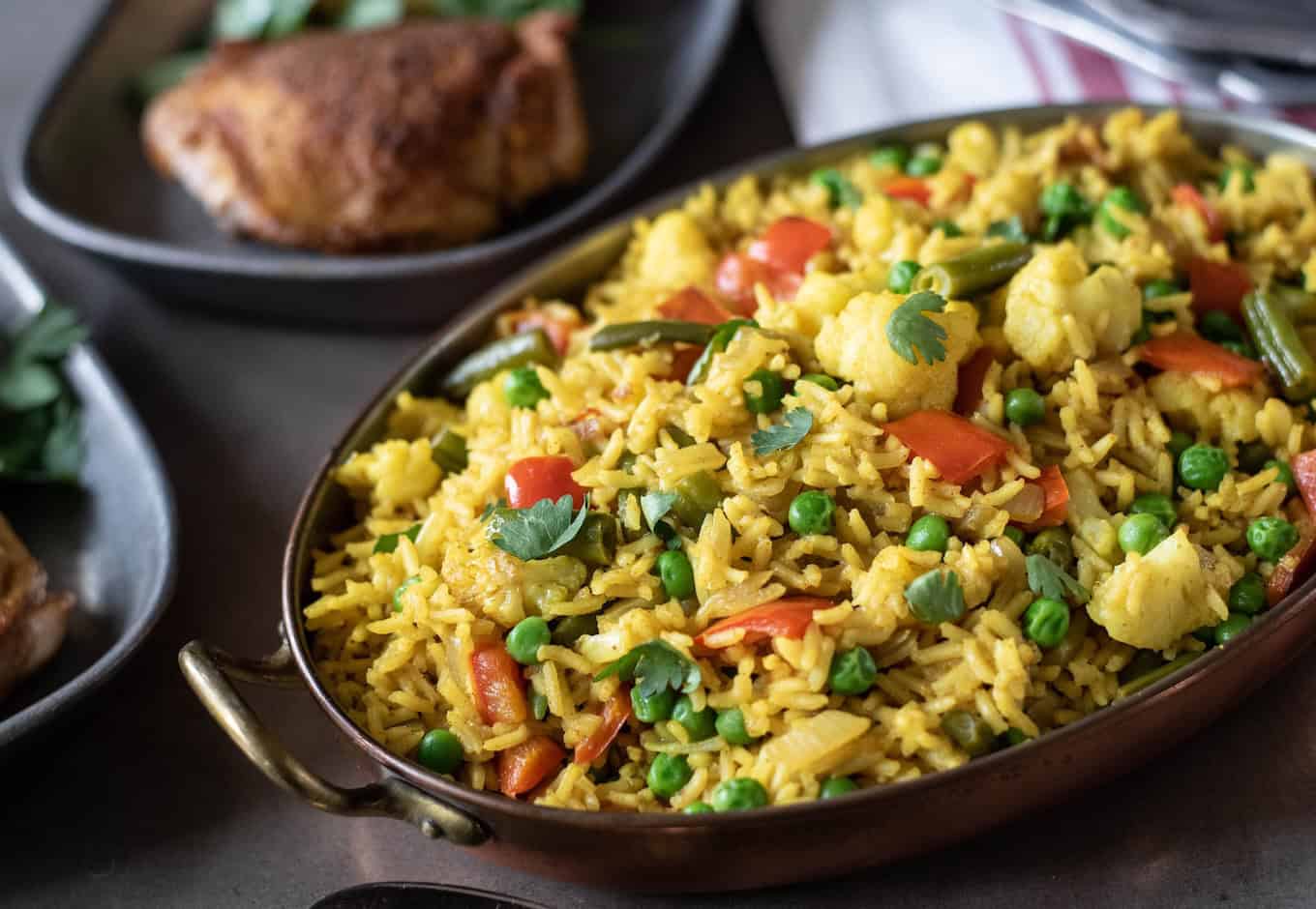 Curry Vegetable Basmati Rice