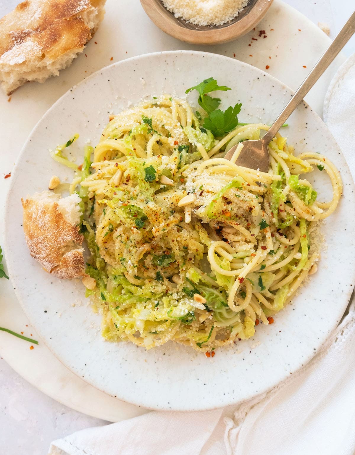 Cabbage Pasta – quick & tasty!