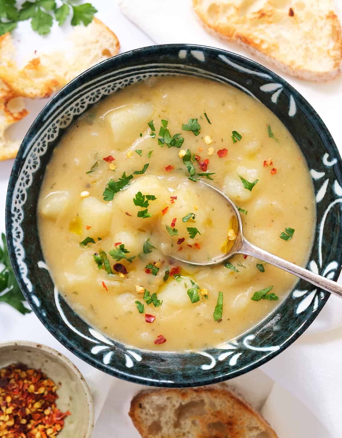 Vegan Potato Soup – The clever meal