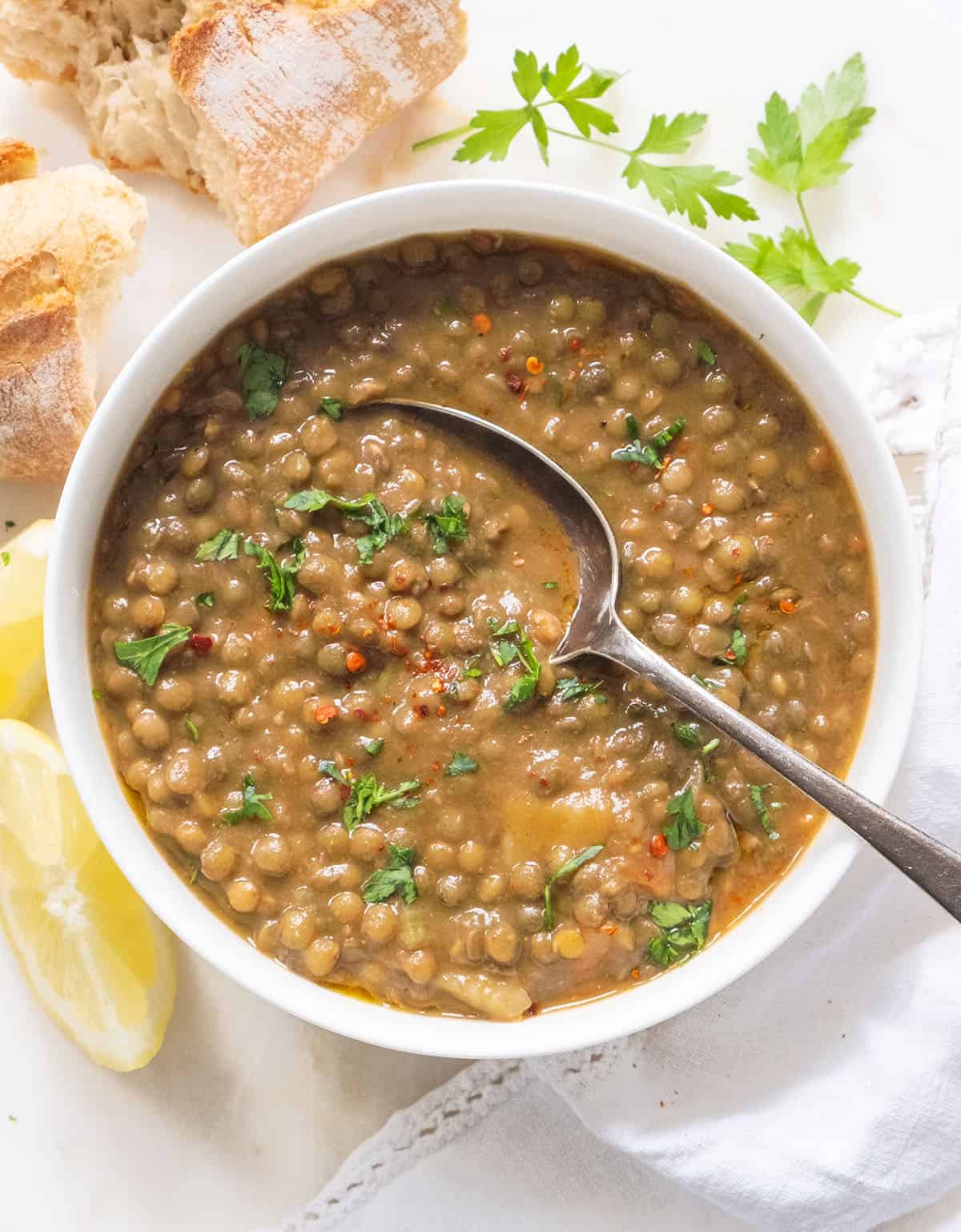 Green Lentil Soup – The clever meal