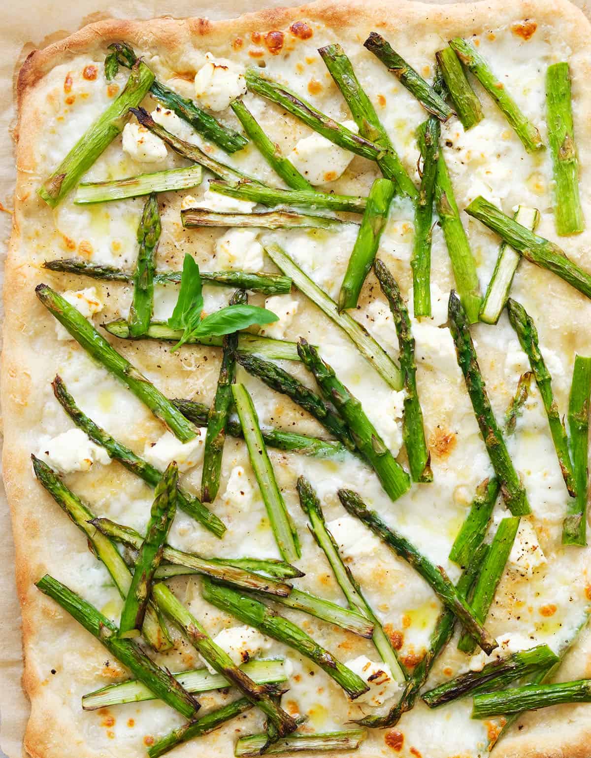 Asparagus Pizza – The clever meal