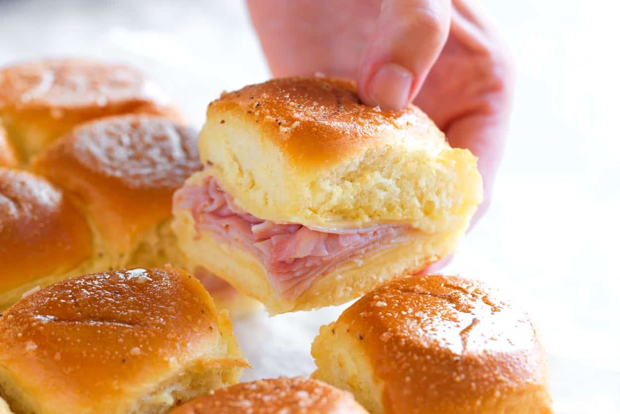 Easy Ham and Cheese Sliders Recipe